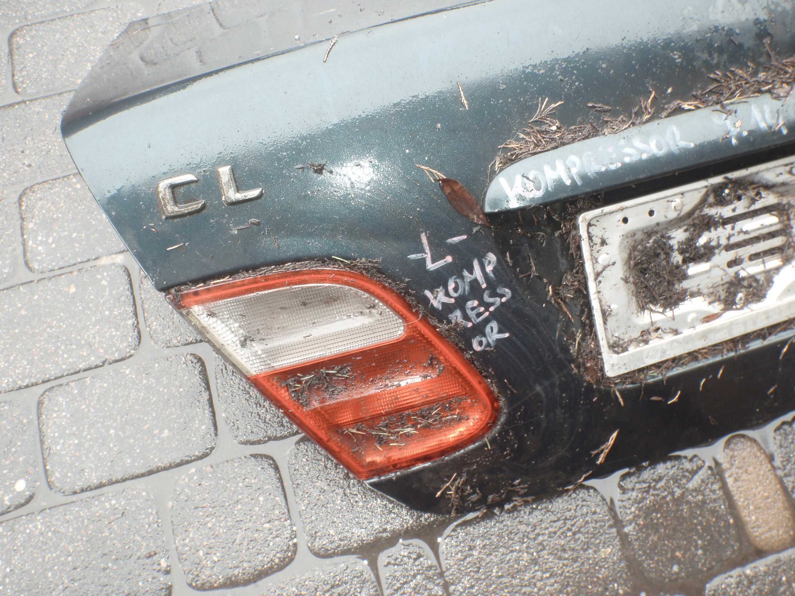 centralny zamek pompka mercedes c cl klasa kompresor
