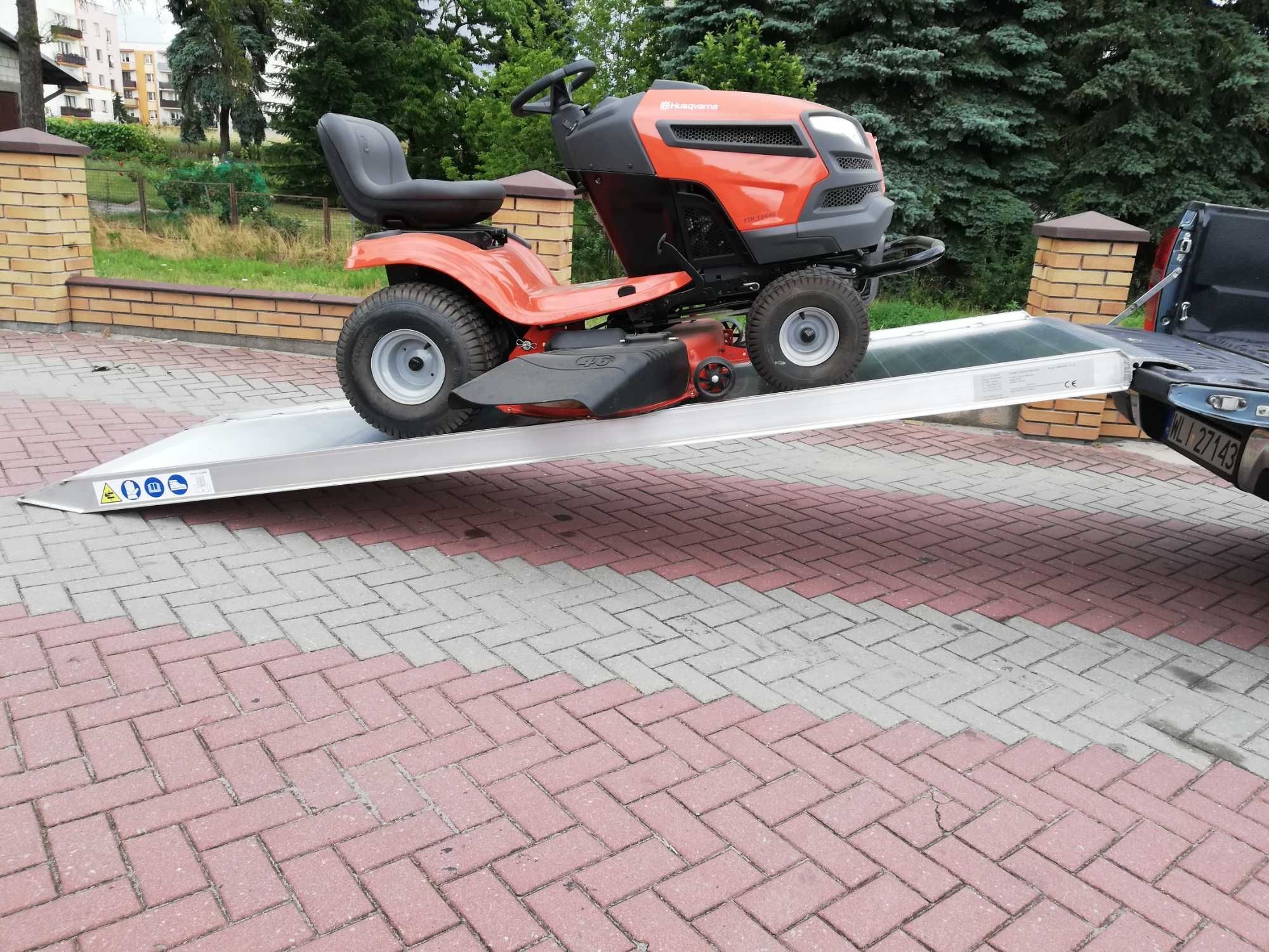 Najazdy Płyta załadunkowa 3m 2000kg bez rantu