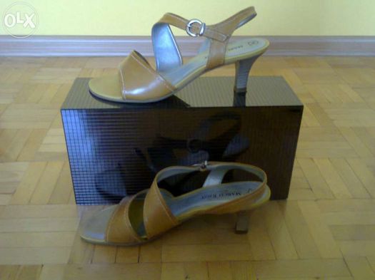 Skórzane buty damskie rozmiar 38