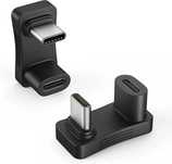 MoKo Adapter USB C 180 stopni,2 sztuki adapter kątowy w kszta litery U