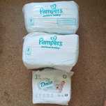 Pampers 3  + dada 3 (220 szt.!)