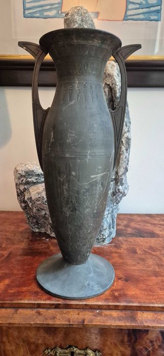 Stary wazon amfora mosiądz XIX/XXw antyk design unikat secesja