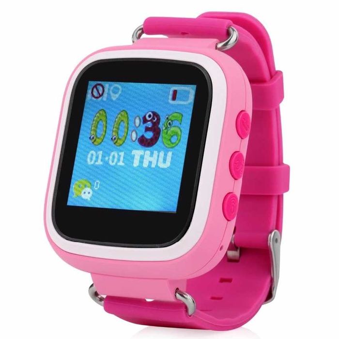 SMARTWATCH zegarek dla dzieci Q80 Różowy