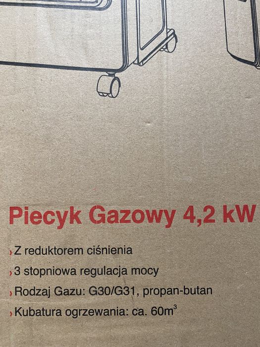 Piecyk gazowy 4,2 kw