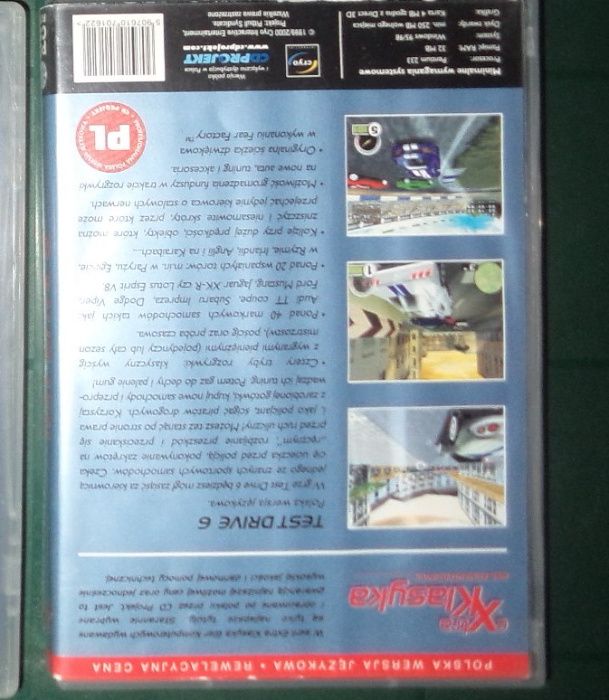 gra Test Drive 6, PC CD ROM BOX, Extra klasyka 2001, CDProjekt