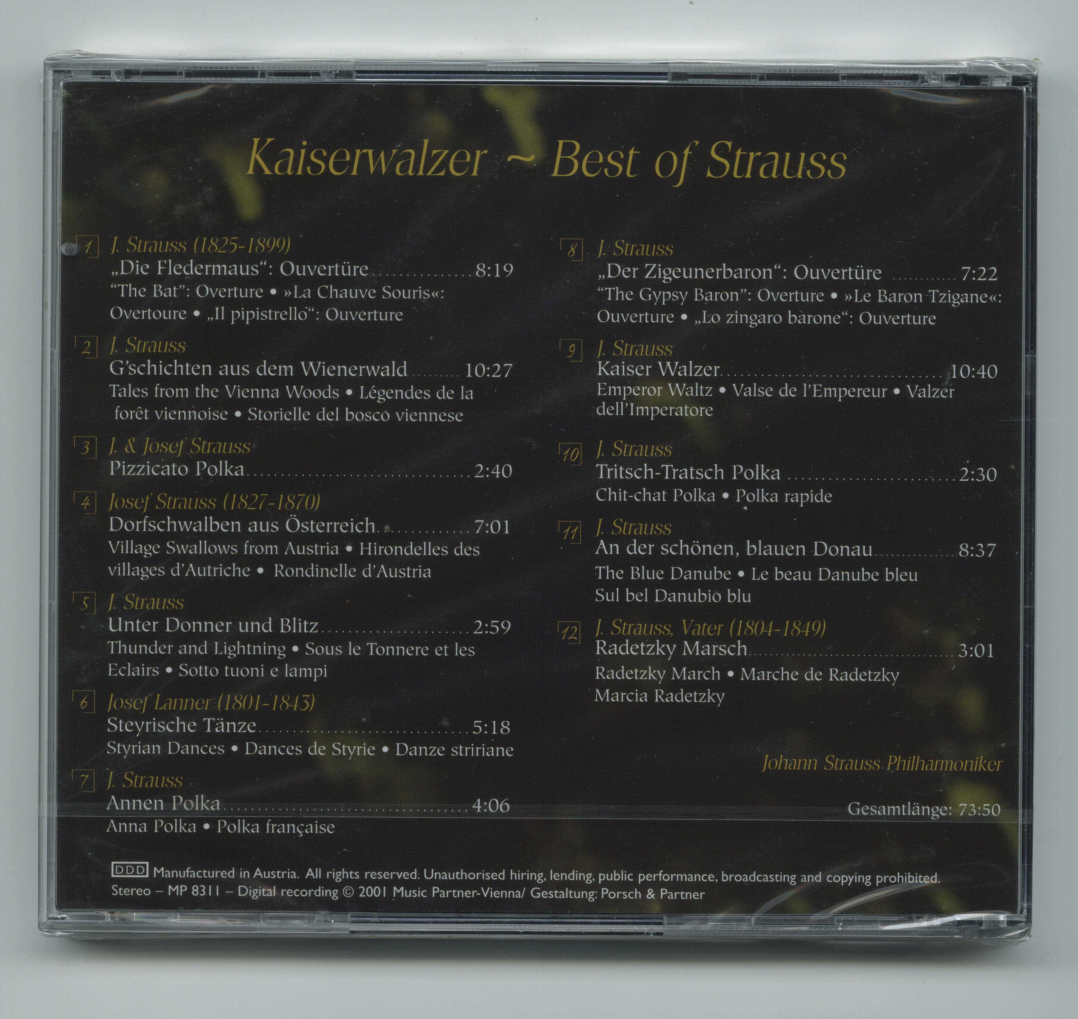 4 CD's - Música clássica