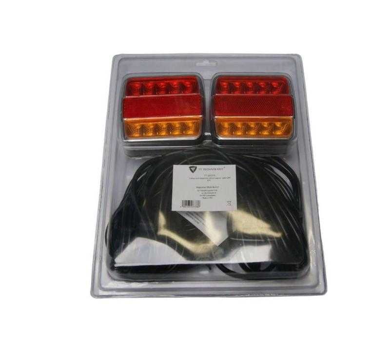 Lampy LED Przyczepki na magnes Zestaw Oświetlenia Instalacja PRZYCZEPY