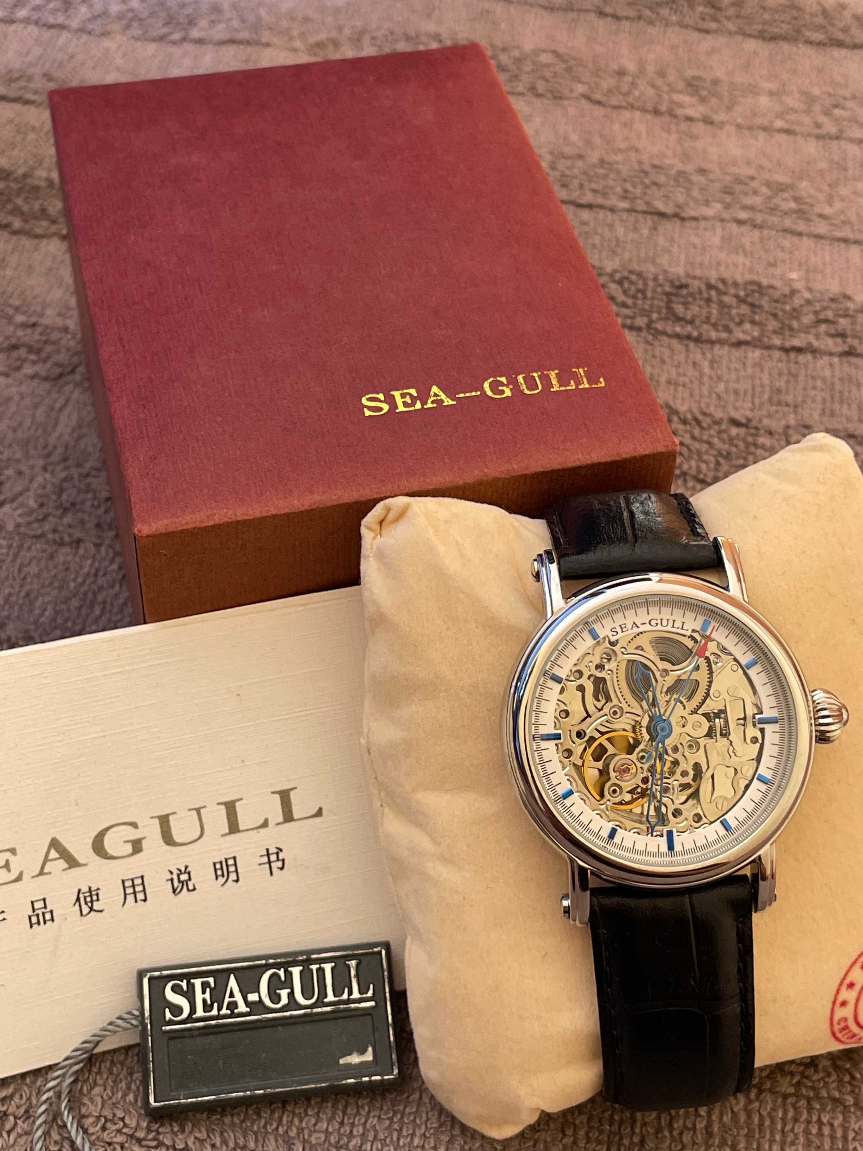 Relógio Seagull Automático – Esqueleto