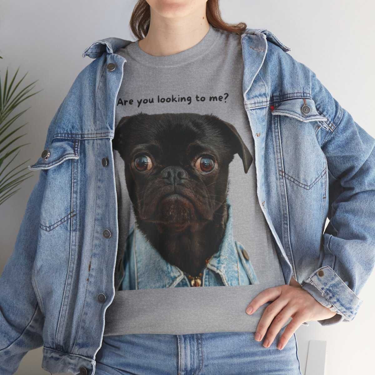 T-shirt algodão Unisexo Fun DOG