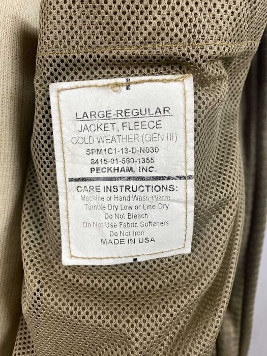 Фліс US Army Polartec GEN III ECWCS L3 оригінал контрактний США