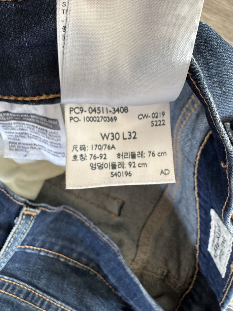 Spodnie Levis Model 511 W30 L32