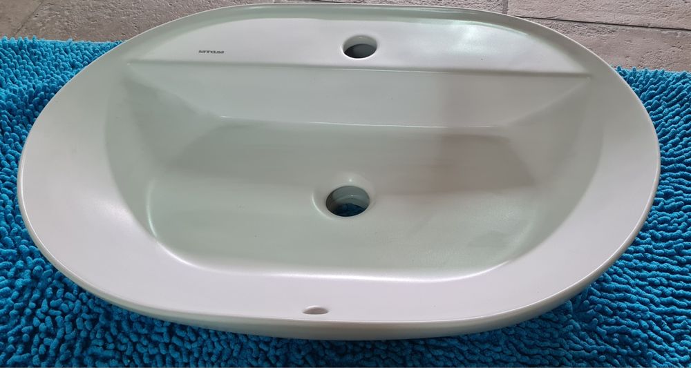 Lavatórios pousar oval SANINDUSA Mod.SANLIFE