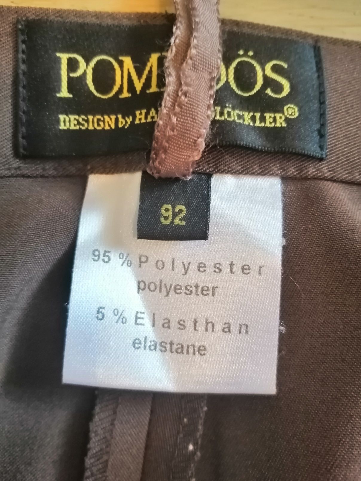 Spodnie materiałowe marka Pompöös rozmiar XL /42