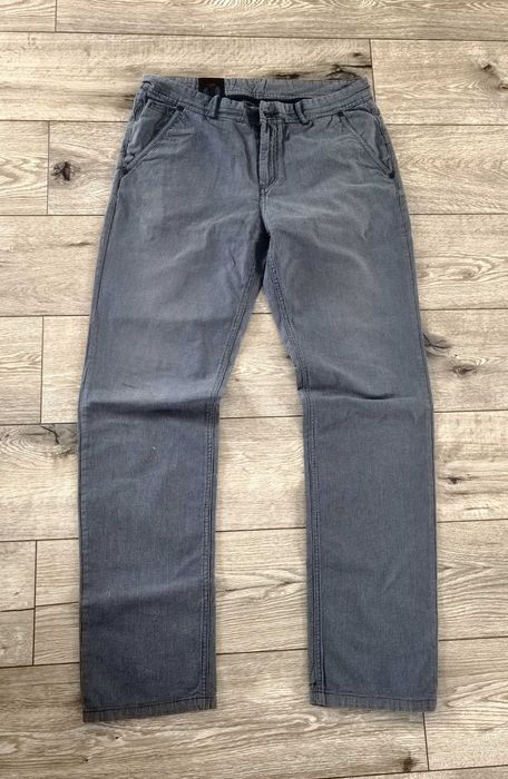 HOUSE spodnie materiałowe XXL szare w kratkę