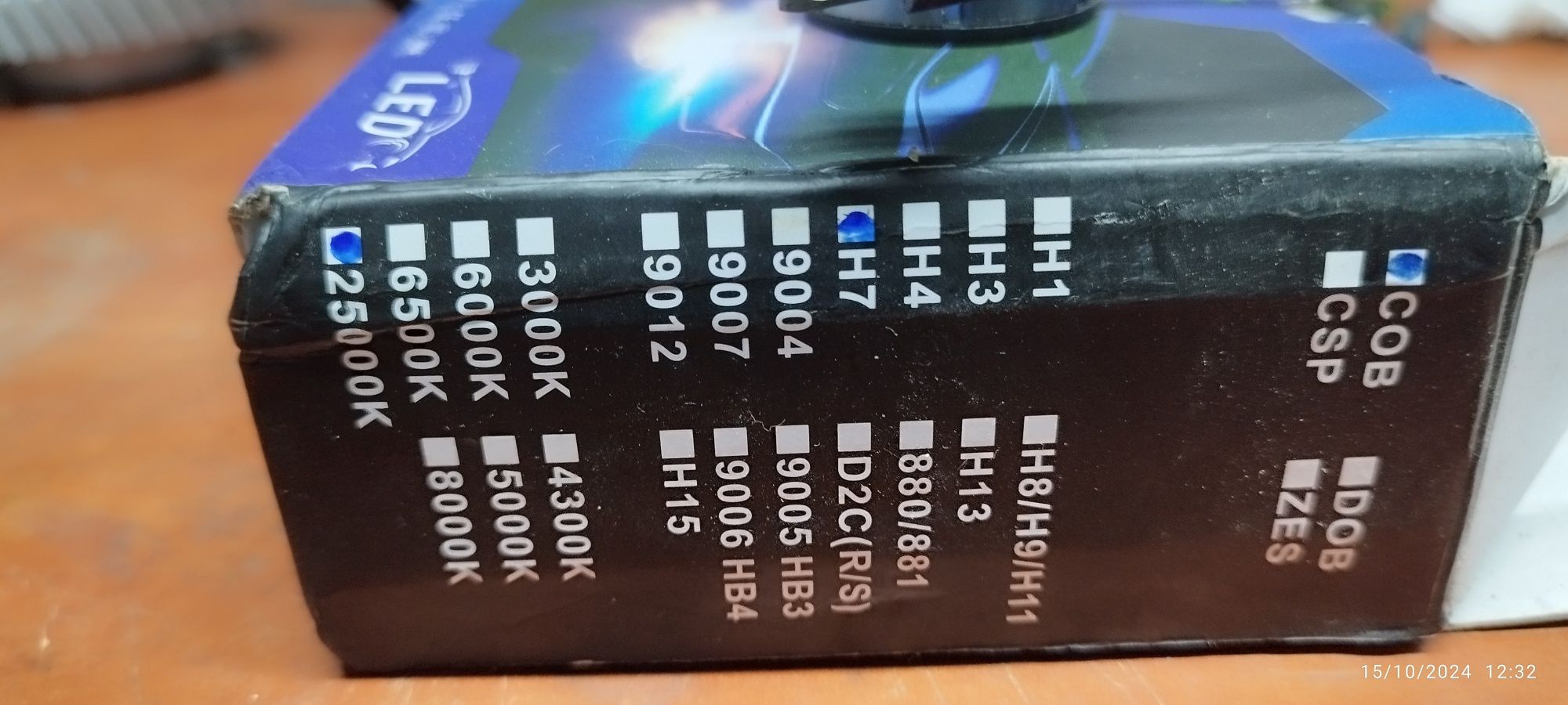 Lâmpadas  h7 led - tuning