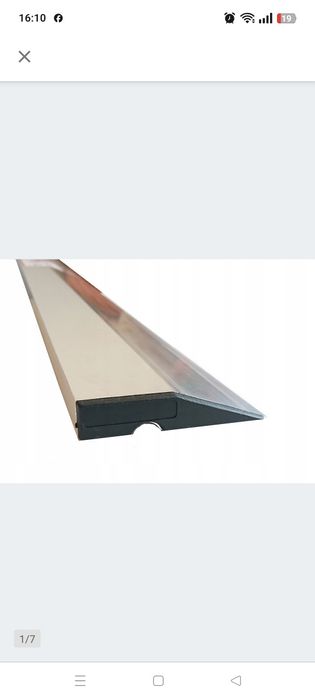 Łata tynkarska trapezowa 120 cm Schedpol T120