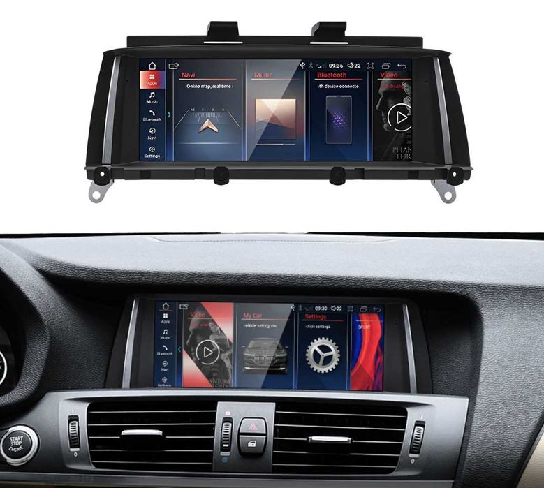 NAWIGACJA BMW X3 F25 X4 F26 2010/2017 SYSTEM NBT Android 14 8GB RAM