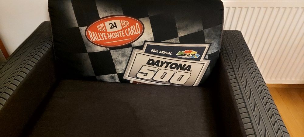 Fotel rozkładany do spania