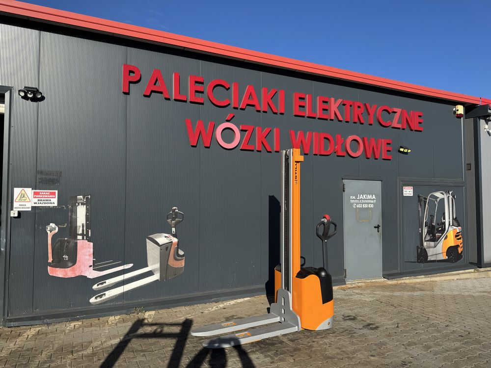 Paleciak elektryczny Still EGV 12 370 cm 1200 kg wózek sztaplarka