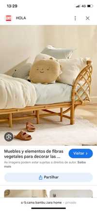 Cama Zara Home - estrutura