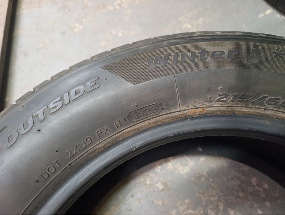 16 215/60 Hankook WinterIceptEvo2 шини зима