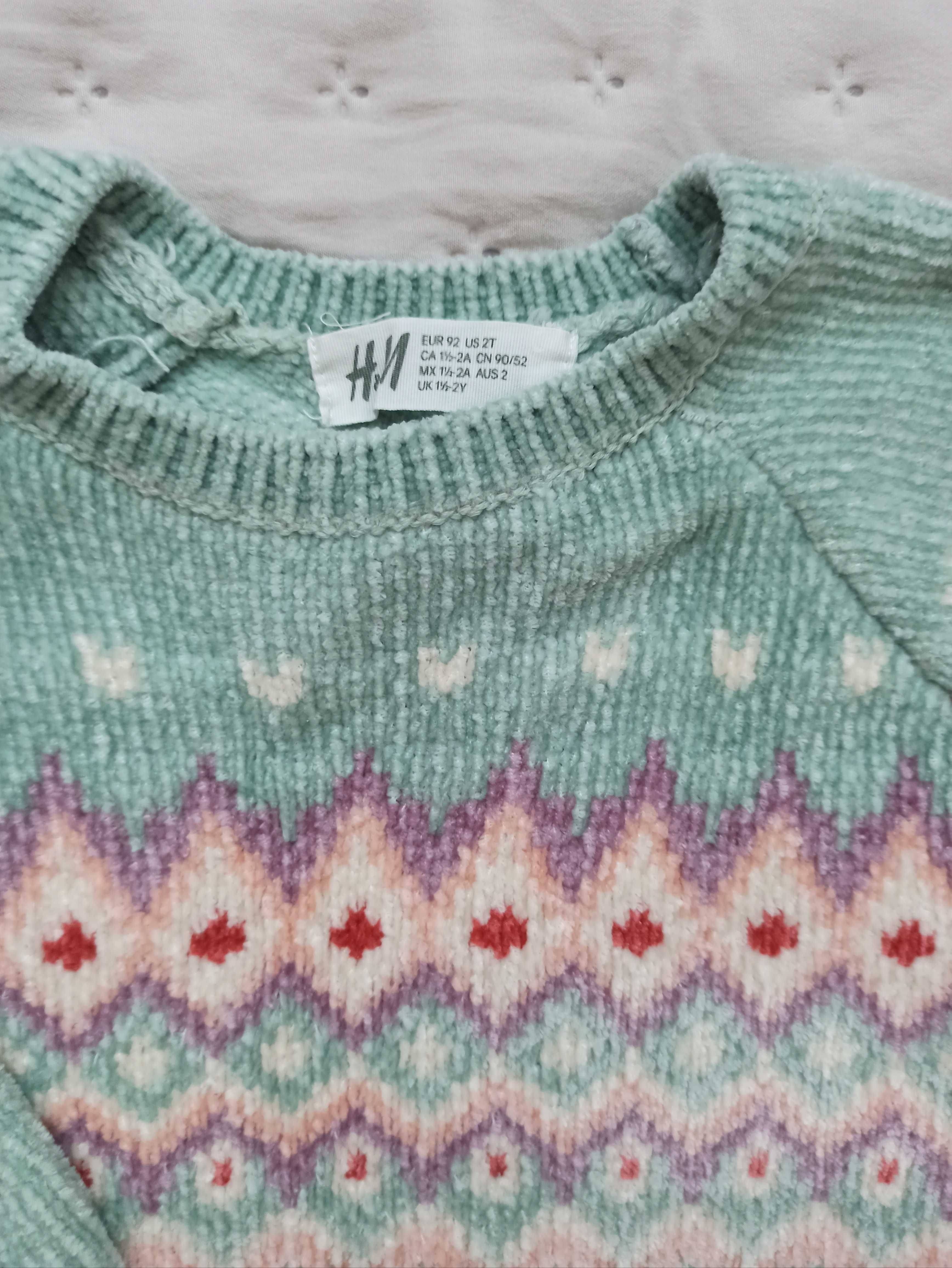 Sweterek H&M r. 92