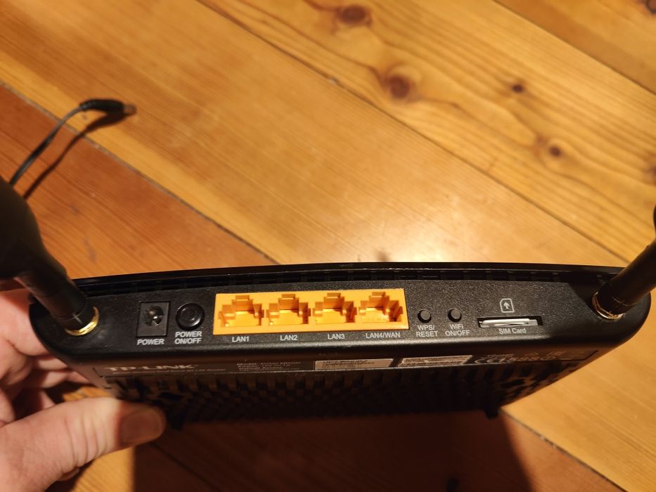 Router modem sim tp-link TLMR6400 4G LTE