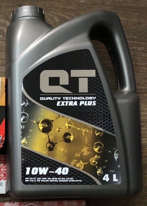 Моторна олива Qt-Oil Extra Plus 10w40 4л