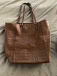 Skórzana duża torba Massimo Dutti