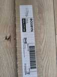 BODBYN (ikea) Listwa profilowana, kremowy, 221x6cm, nr - 804.177.59