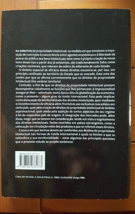 Dário Moura Vicente - A tutela internacional da propriedade intelectua