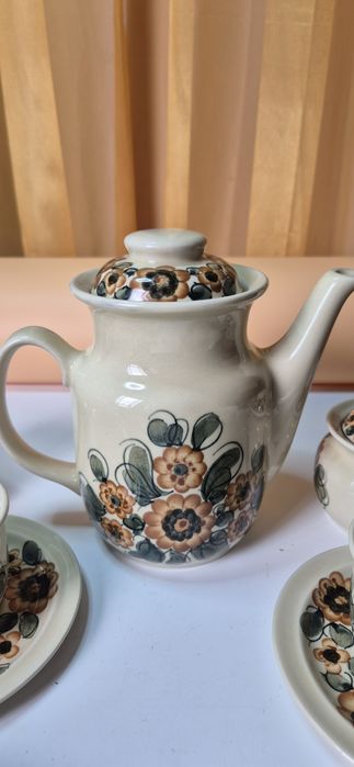 Porcelit Pruszków kompletny serwis dla 6 osób  w ładnym stanie