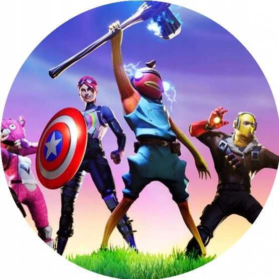 opłatek na tort FORTNITE 0,6mm