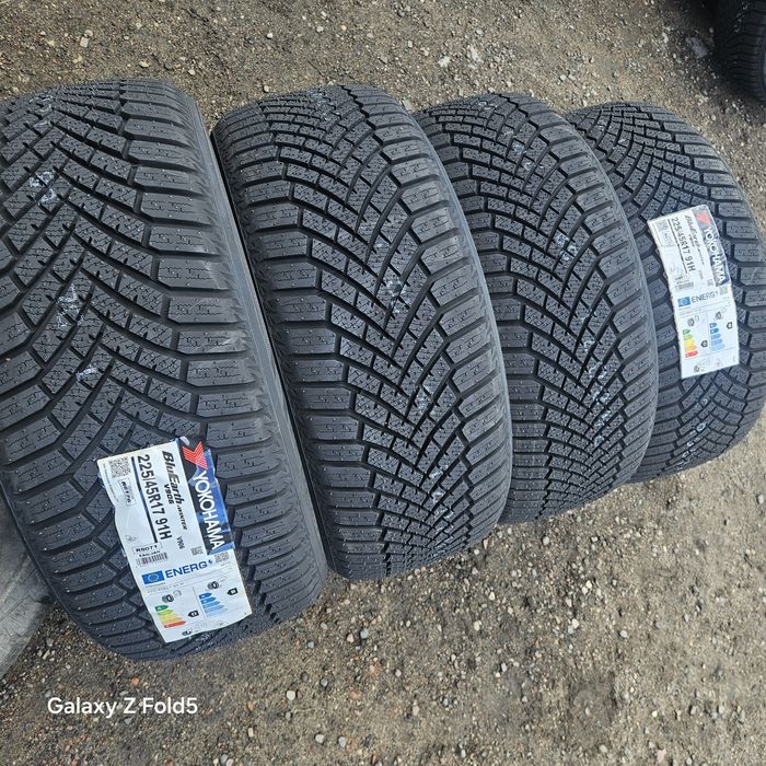 Nowe opony zimowe 225/45/17 91H Yokohama BluEarth Winter DOT4424