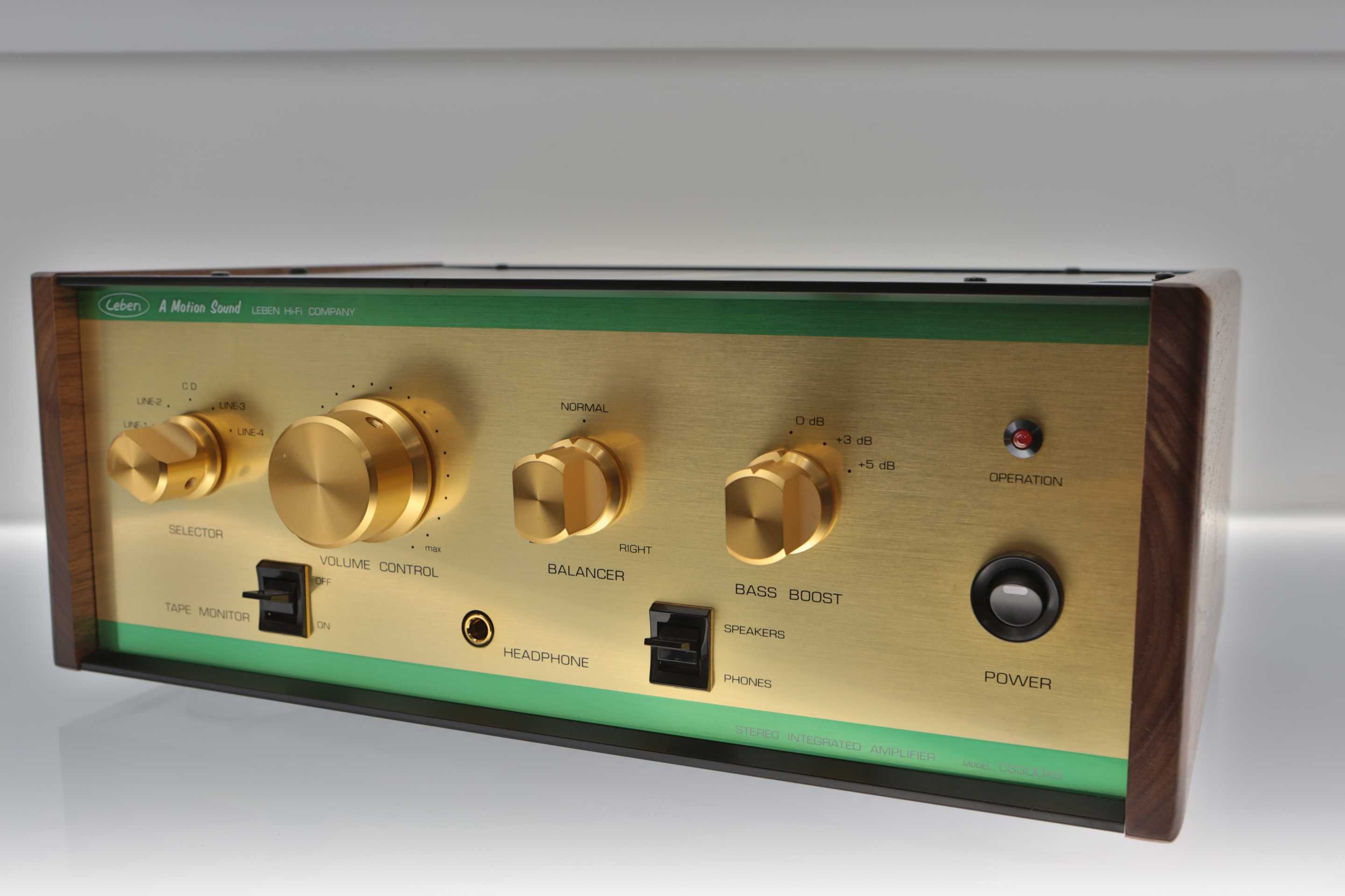 Leben CS-300F lampowy wzmacniacz zintegrowany