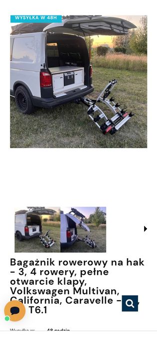 Bagażnik na hak na 4 rowery T6 T5 T4 do 63kg uchylny Atera Bus Custom