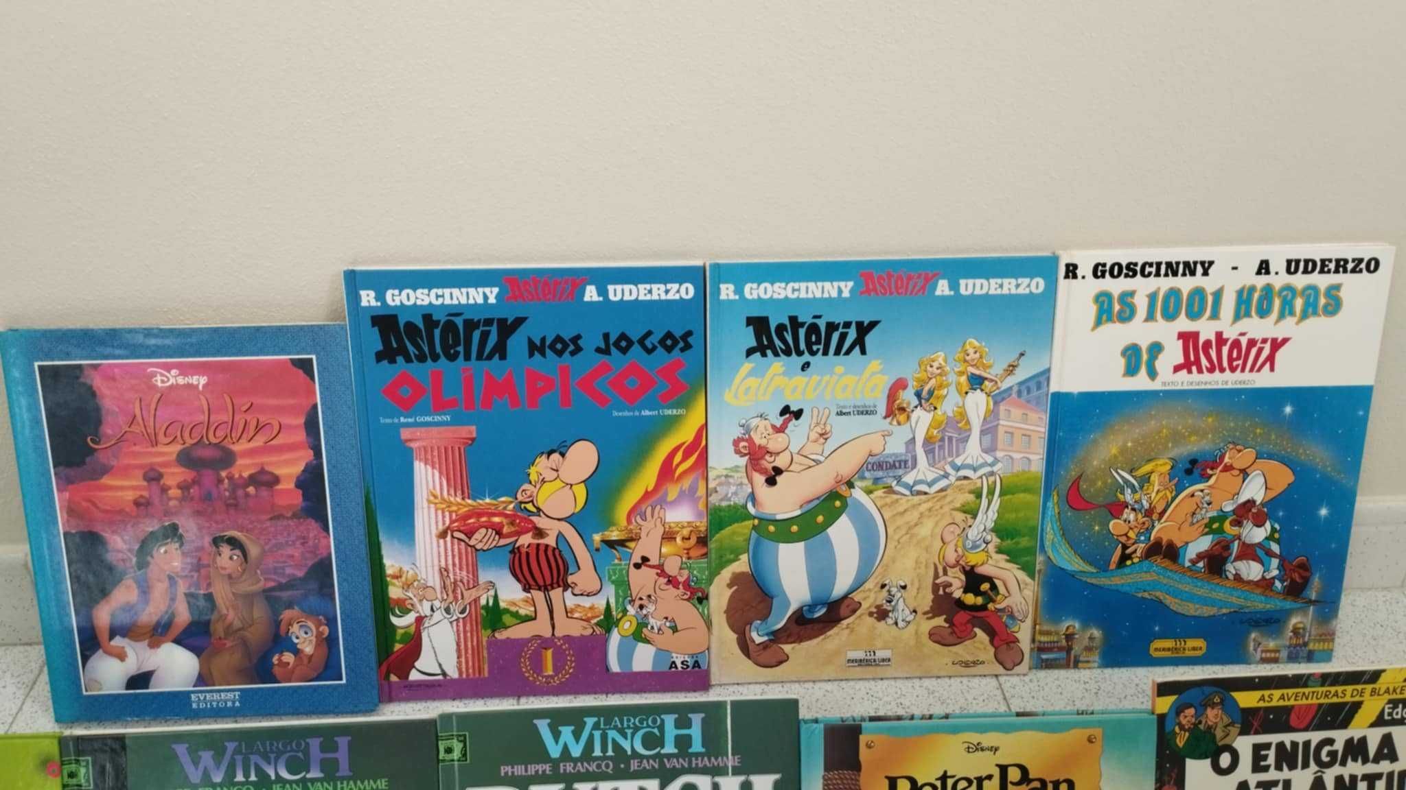 Livros Banda Desenhada (Asterix & Obelix, Aladdin, Peter Pan) Everest