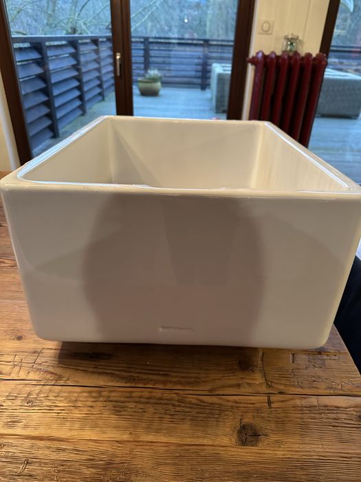 Zlew kuchenny. Belfast kitchen sink. Razem z szafka.