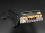 Comando Xbox Series Carbon Black com 12 pilhas