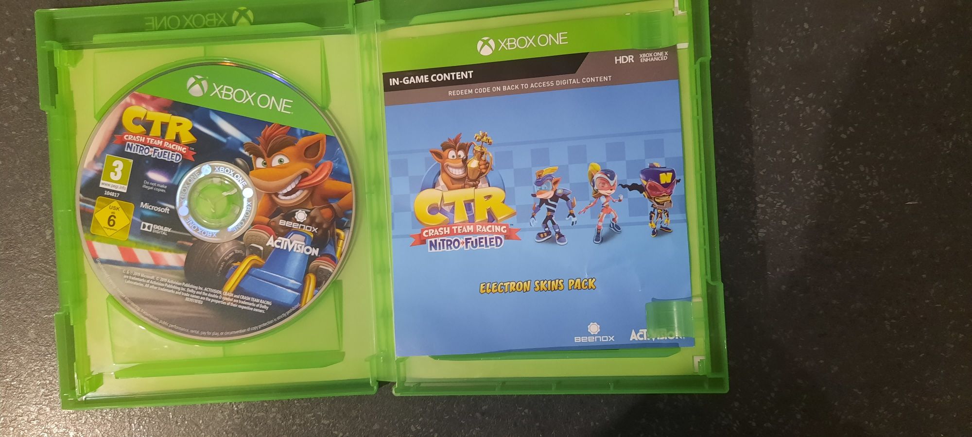 CTR crash team racing Nitro fueled xbox one