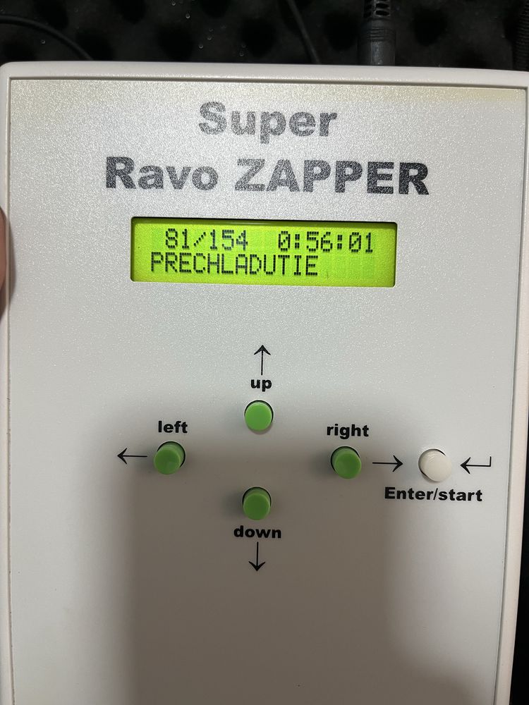 Частотний генератор Super Ravo Zapper (Оригінал, Чехія)