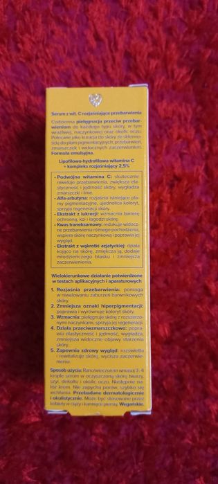 Miya serum z wit c rozjaśniające przebarwienia