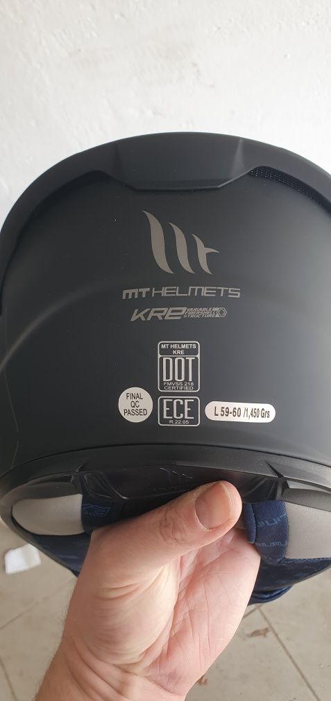 Kask MT Helmets KRE SV rozmiar L + Bonusy