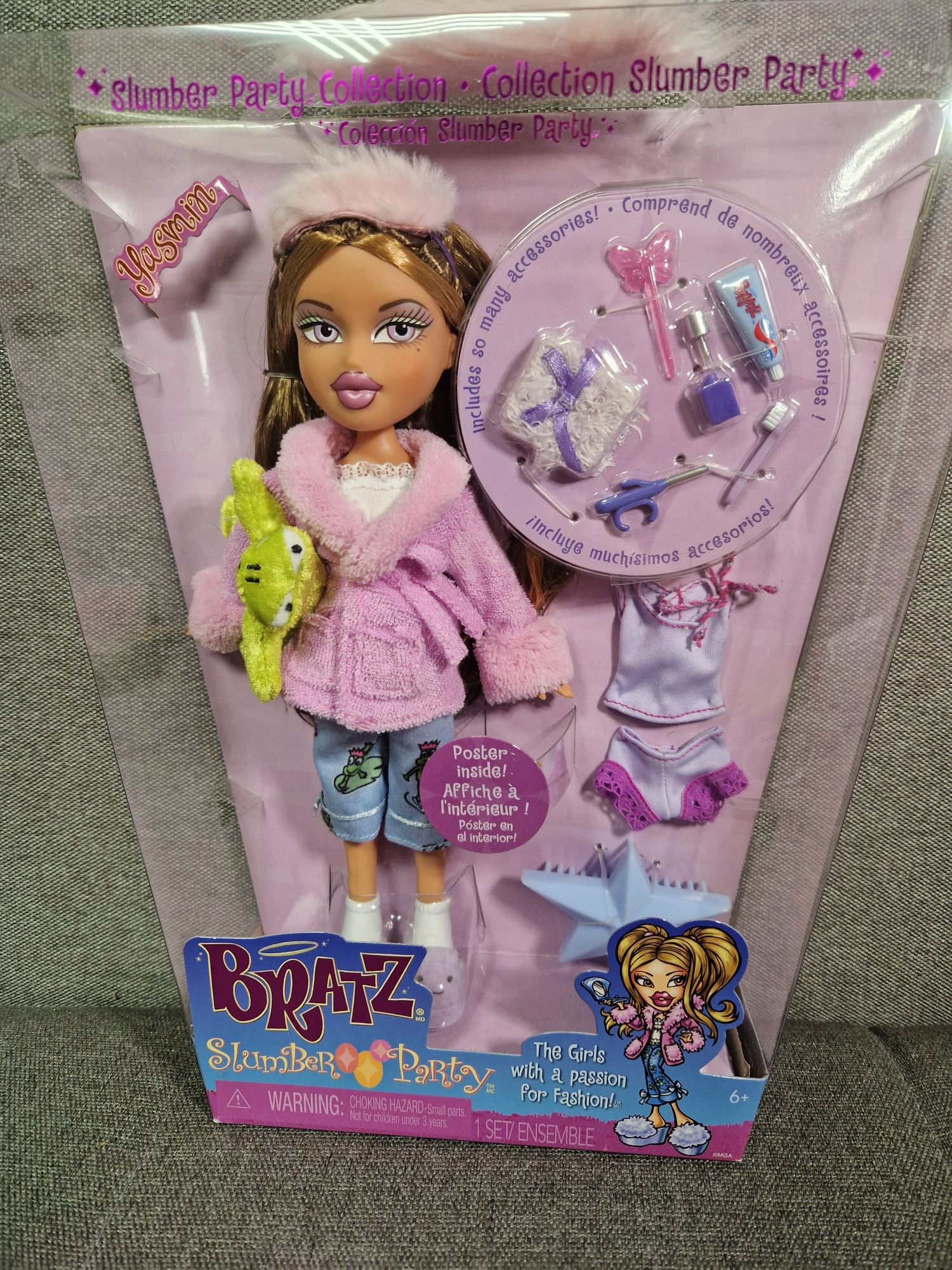 Лялька Братц піжамна вечірка Bratz Slumber Party Хлоя Мейган Жасмін