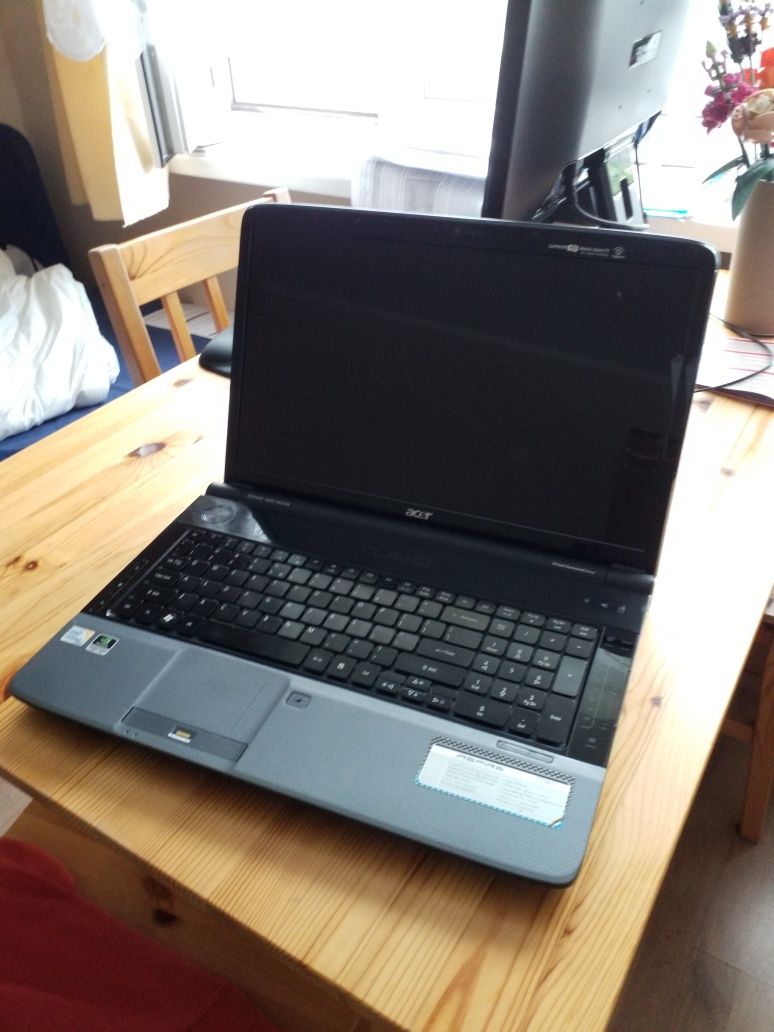 Laptop Acer Aspire 7738G - 17 cali ! używany + Dysk SSD nowy GoodRAM