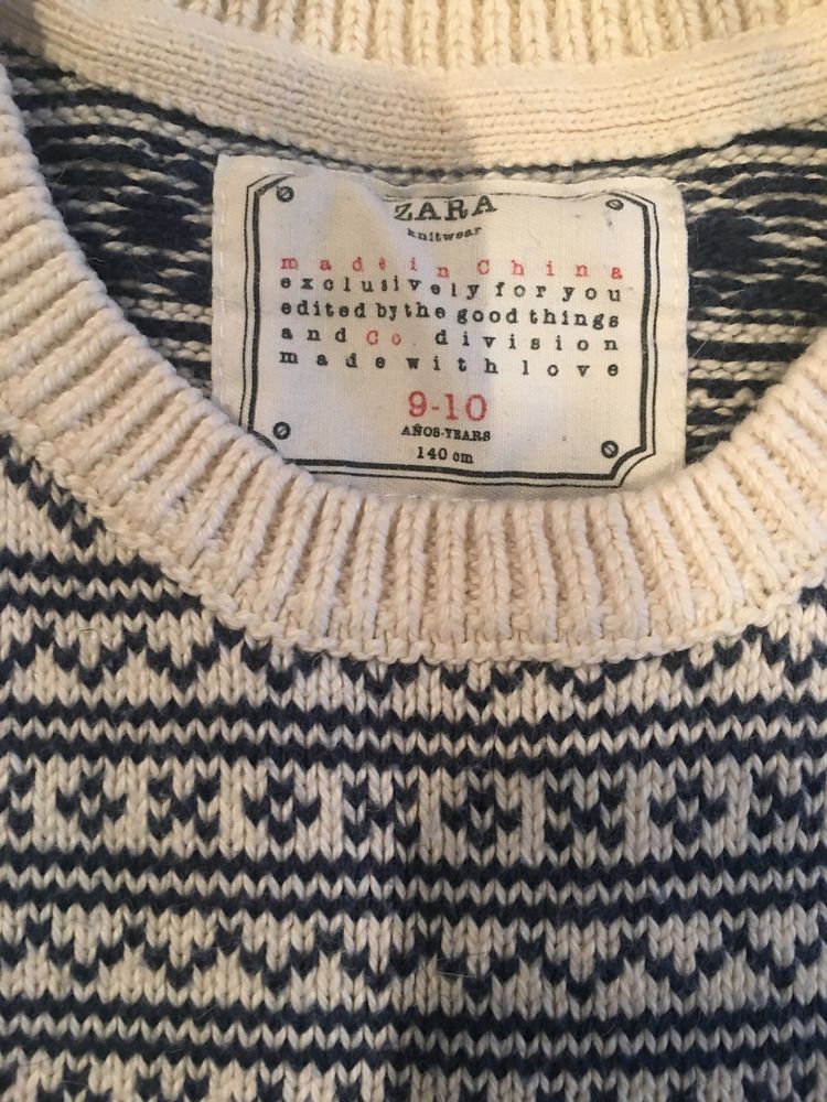Продам светр для хлопчика бренду Zara