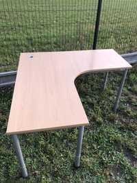 Biurko narożne solidne stół warsztatowy 160x120