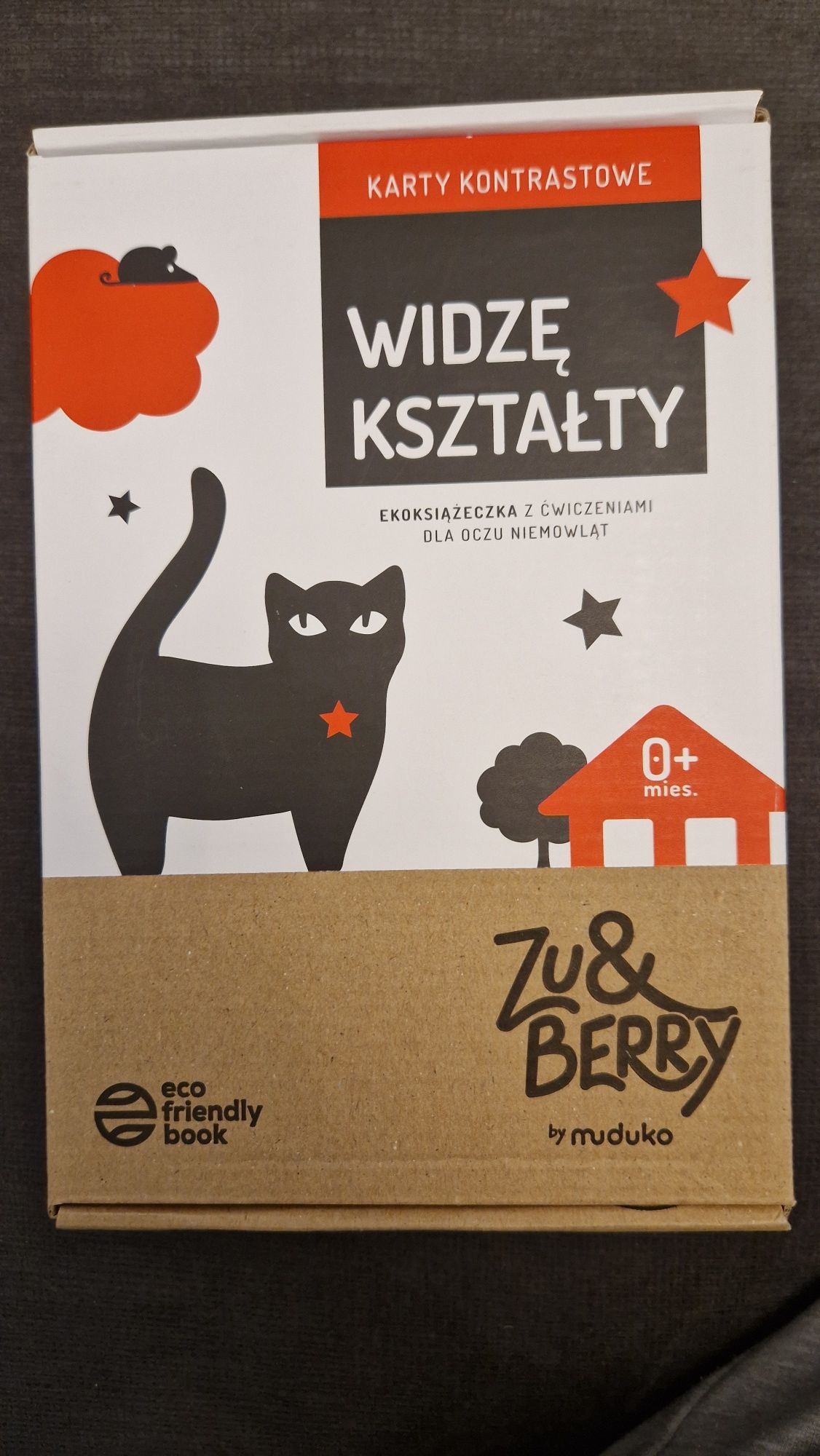 Karty kontrastowe widzę kształty zu&Berry muduko