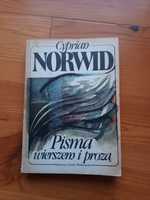 Pisma wierszem i prozą Cyprian Norwid