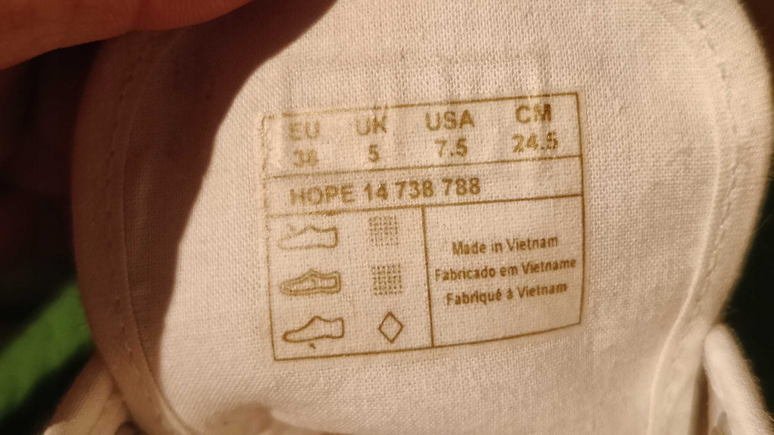 Trampki na koturnie NAPAPIJRI HOPE r.38 stan bardzo dobry